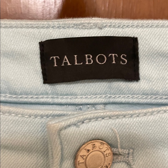 Talbots UEC Sz 18X Slim Ankle Light Blue Jeans - Picture 3 of 8